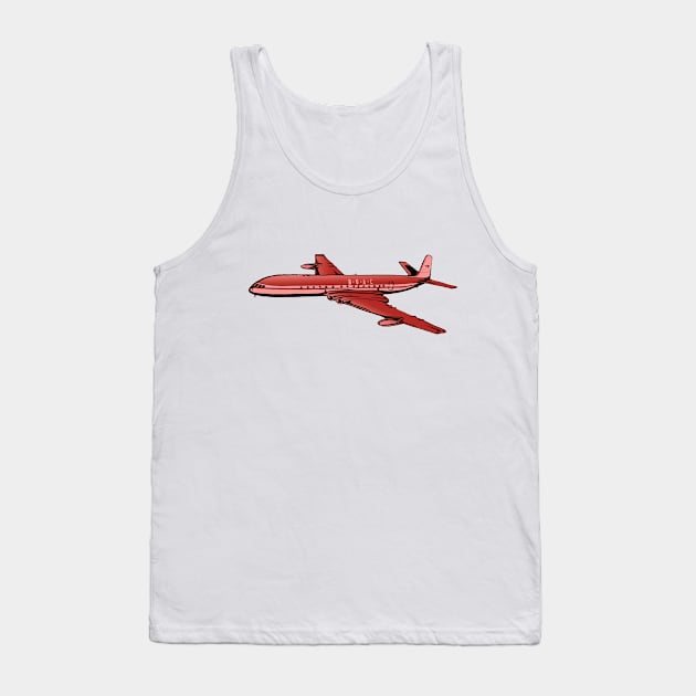 1950s Airplane Tank Top by illustravery